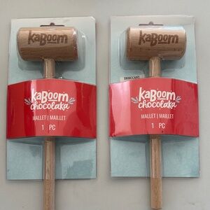 Wooden Mallet - 2 for 1.Unopened in my supply bin for several years.